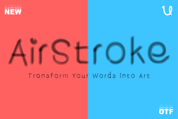 Air Stock: The Fluid Typeface for Dynamic Branding