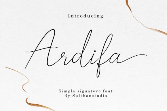 Ardifa: The Handwritten Font That Feels Like Your Brand's Voice