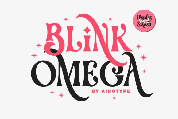 Blink Omega: A Display Serif That Commands Attention