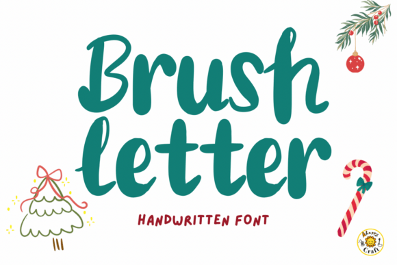 Brush Letter: The Typeface That Radiates Holiday Joy