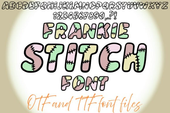 Frankie Stitch: A Handmade Font for Creative Brands