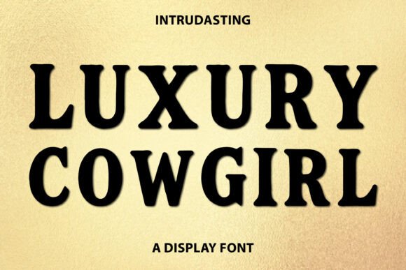 How a Color Font Can Instantly Add Western Charm to Your Brand