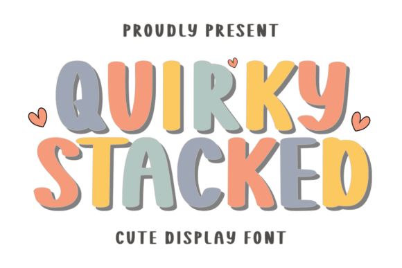 Inject Joyful Energy Into Your Designs With Quirky Stacked
