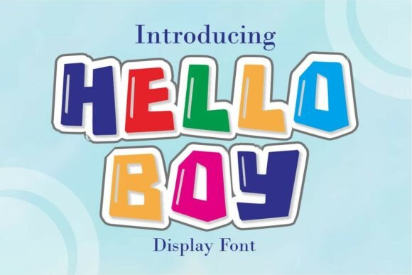 Inject Playful Energy into Your Projects with Helloboy Regular