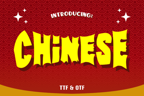 Make a Bold Statement: Using the Chinese Display Font in Your Work