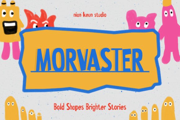 Morvaster: The Typeface That Brings Playful Energy to Your Designs