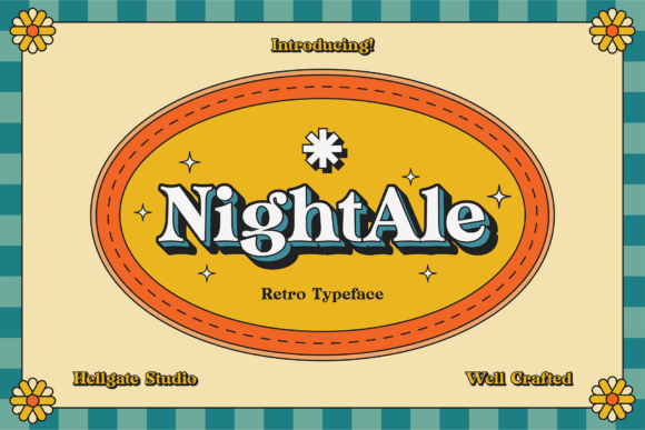 Nightale: A Serif Font with a Bold, Modern Edge for Your Designs