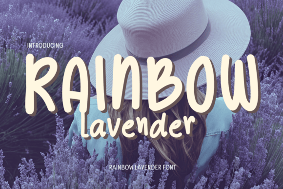 Rainbow Lavender: A Font with Heart and Flow