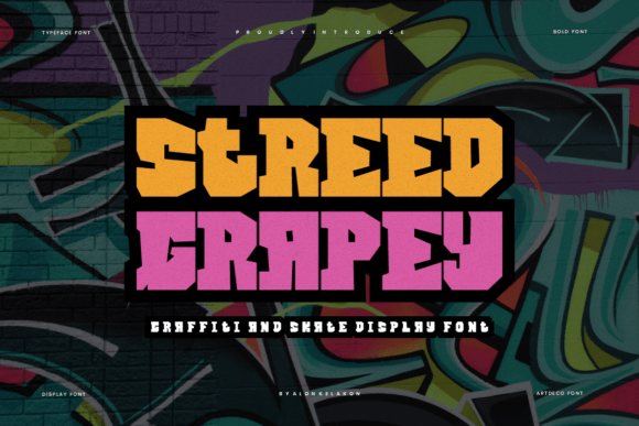 Streed Grapey: A Typeface That Captures Urban Energy