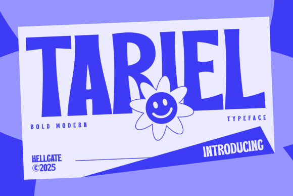 Tariel: The Unapologetically Bold Typeface for Brands That Demand Attention