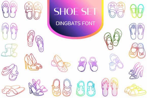 The Shoe Set Typeface: A Designer's Secret Weapon for Footwear Flair