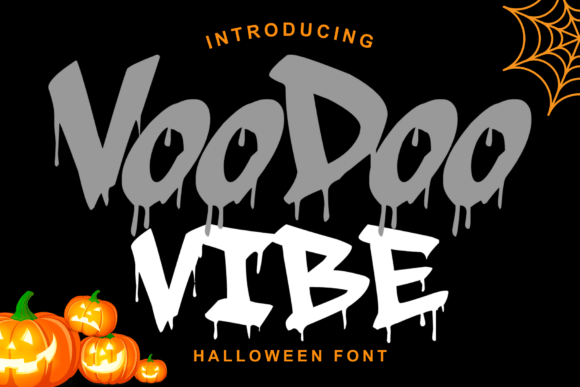 Unleash the Spooky Spirit with the Voodoo Vibe Typeface