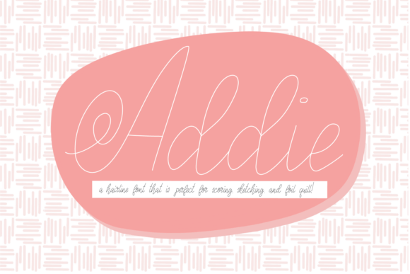 Unlock Precision: The Addie Hairline Font for Creative Projects
